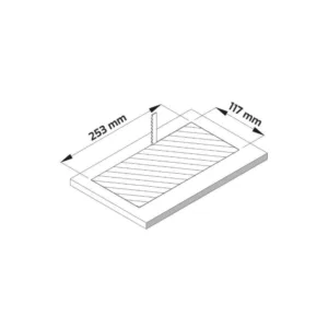 INBOX srebrny 2x gniazdo FR, 2xUSB, 1xRJ45, 1xHDMI - obrazek 4