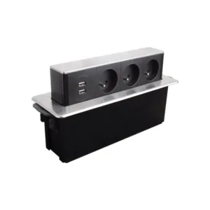 HOP BOX stal drapana 3 x gniazdo FR, 2 x USB typ A - obrazek 1