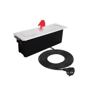 HOP BOX stal drapana 3 x gniazdo FR, 2 x USB typ A - obrazek 5