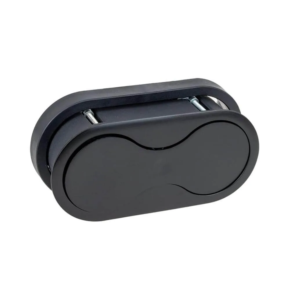 EIGHTBOX czarny, 1 x gniazdo FR, 1 x USB, przewód