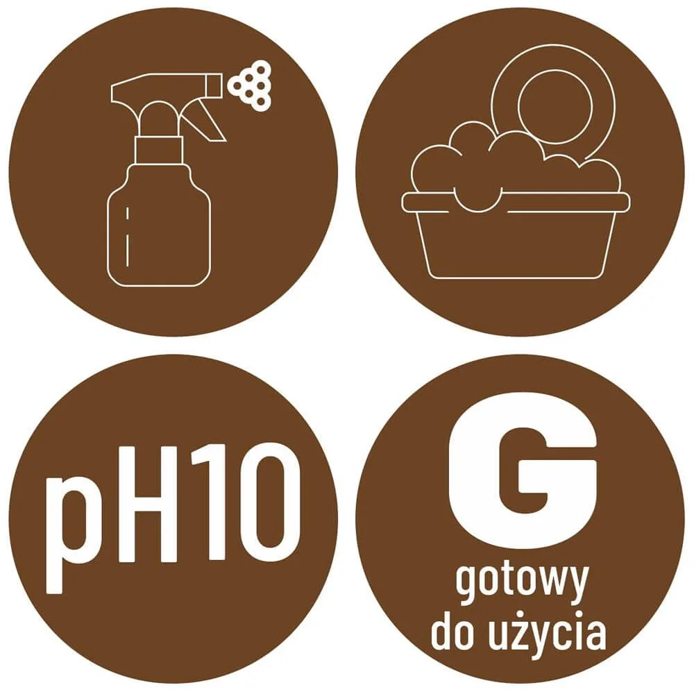 ECO KITCHEN 1L Ekologiczny płyn do odtłuszczania (EU ECOLABEL)