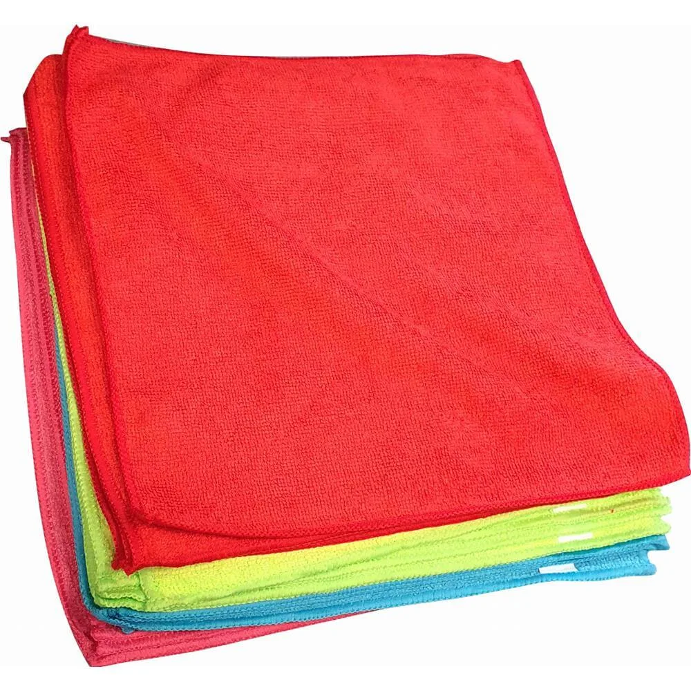 Ścierka mikrofibra mix 30x30cm220g paczka 25szt
