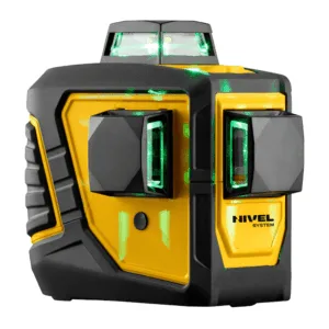 Niwelator laser krzyżowy zielony NIVEL CL3D 3 płaszczyzny - obrazek 2