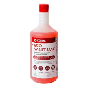 SANIT MAX 1l butelka TE-CH + mikrofaza 30x30 - obrazek 2