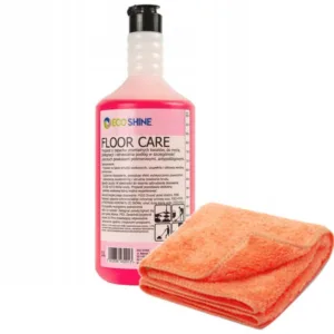 FLOOR CARE 1L butelka TE-CH + mikrofaza 30x30 - obrazek 1