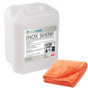 INOX SHINE 5L kanister TE-CH + mikrofaza 30x30 - obrazek 1