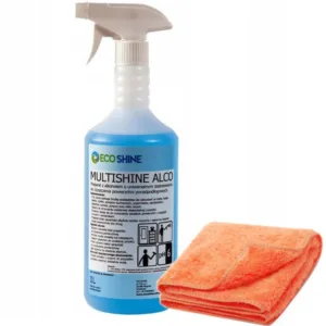 MULTISHINE ALCO 1L butelka TE-CH + mikrofaza 30x3 - obrazek 1