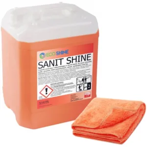 SANIT SHINE 5L kanister TE-CH + mikrofaza 30x30 - obrazek 1