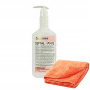 SEPTAL HANDS 1L butelka TE-CH + mikrofaza 30x30 - obrazek 1