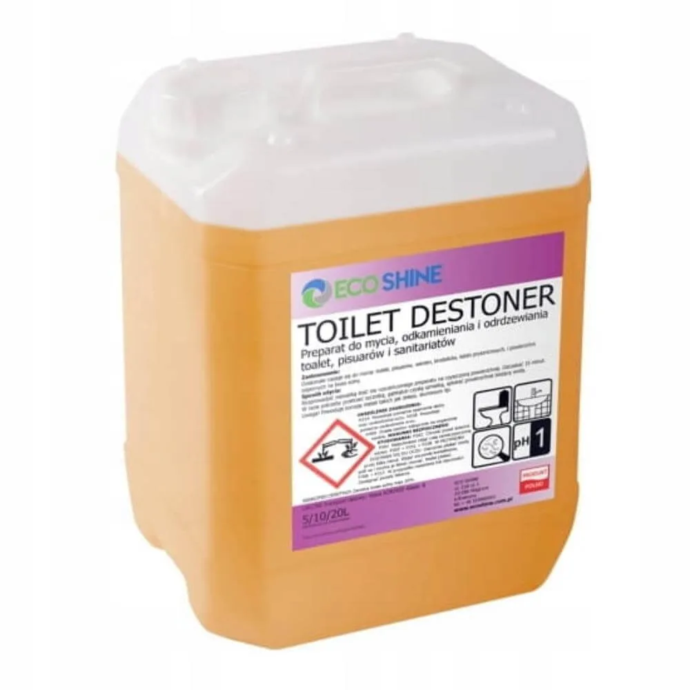 TOILET DESTONER 5L kanister TE-CH + mikrofaza 30x