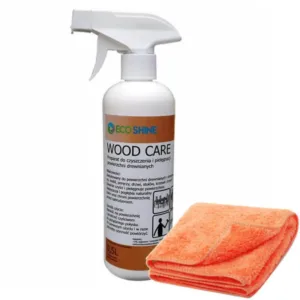 WOOD CARE 500ml TE-CH + mikrofaza 30x30 - obrazek 1