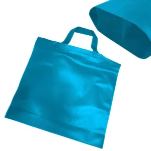 300szt Torba włókninowa siatka na zakupy 40x38x10 turkusowa - obrazek 2