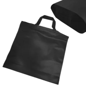 500szt Torba włókninowa siatka na zakupy 40x38x10 czarna - obrazek 2