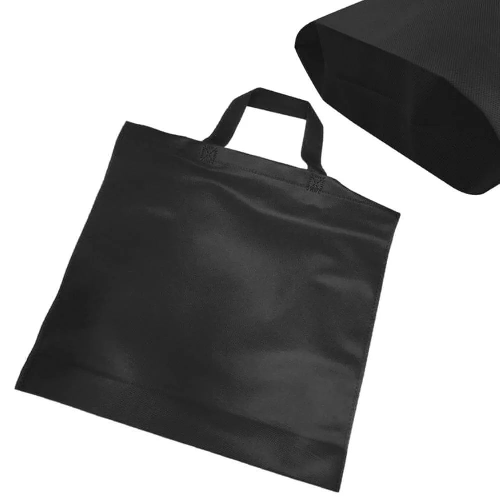 500szt Torba włókninowa siatka na zakupy 40x38x10 czarna