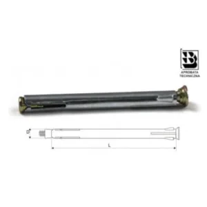 KO182 Metalowy łącznik - kotwa do ościeżnic 10x182 50szt - obrazek 3