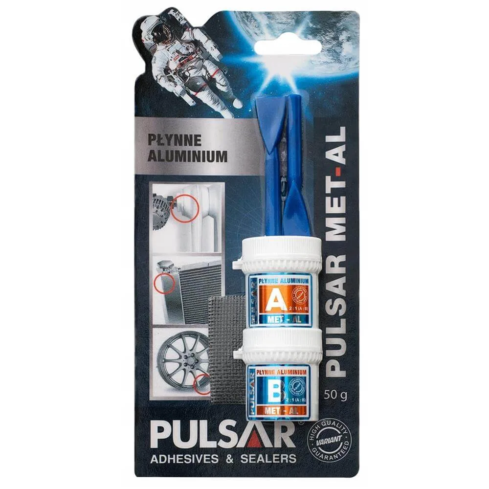 PULSAR MET-S 50 G KPL. A+B PŁYNNY METAL