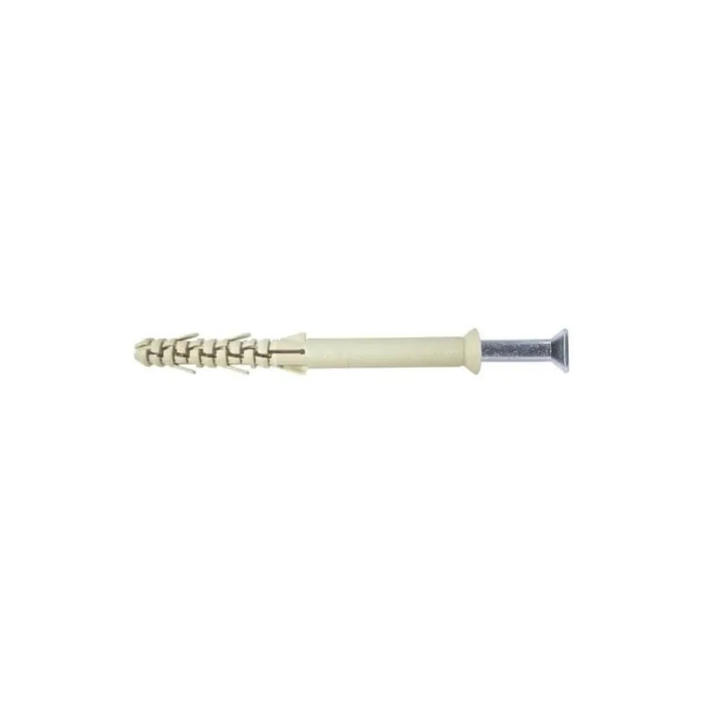 AST 10/135 100 szt 10x135 kołek nylon, stożek, długa strefa do murów otworowych