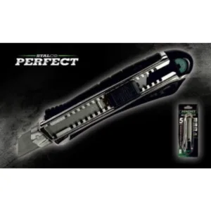 67418 NÓŻ Z OSTRZEM ŁAMANYM 18mm STALCO PERFECT - obrazek 1