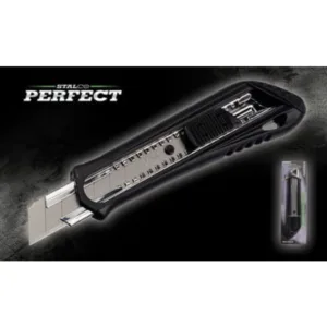 67416 NÓŻ Z OSTRZEM ŁAMANYM 18mm STALCO PERFECT - obrazek 1
