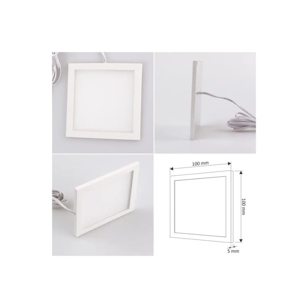 FOTON oprawa aluminium, 12VDC 3W, światło białe ne