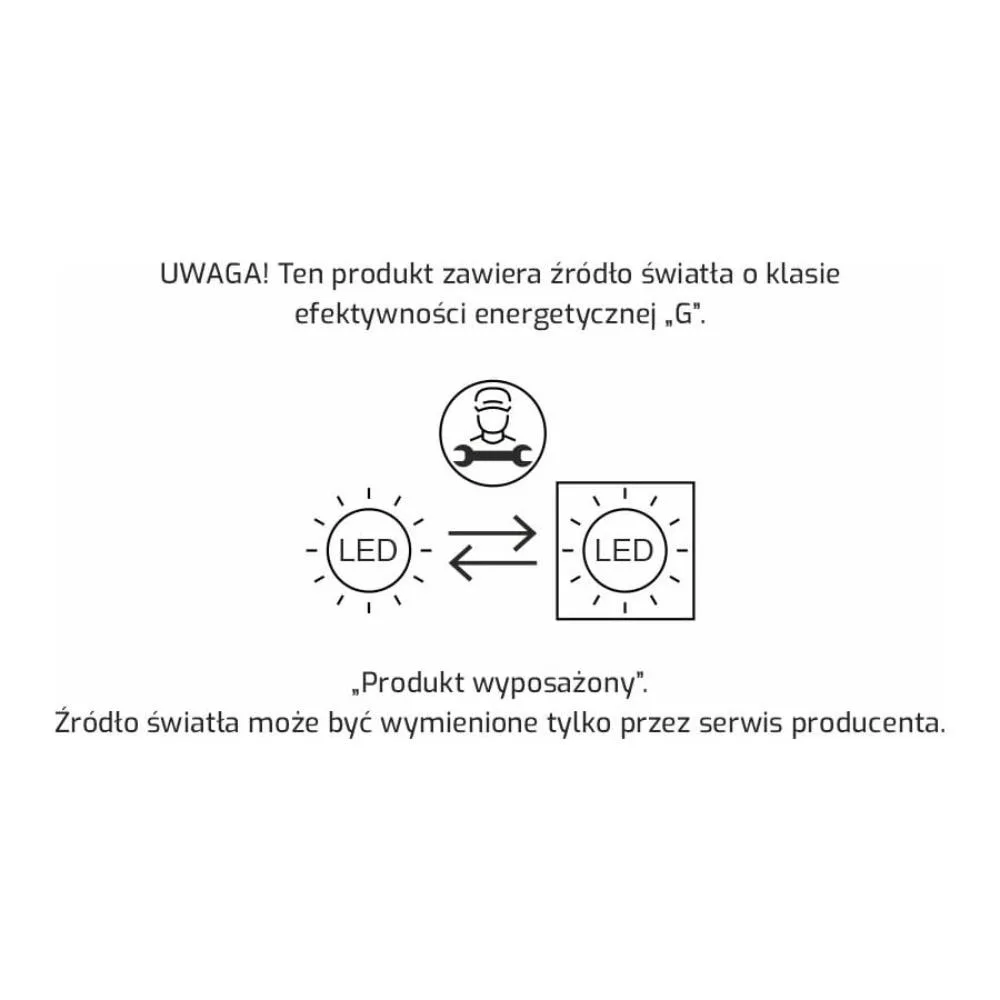 FOTON oprawa aluminium, 12VDC 3W, światło białe ciepłe