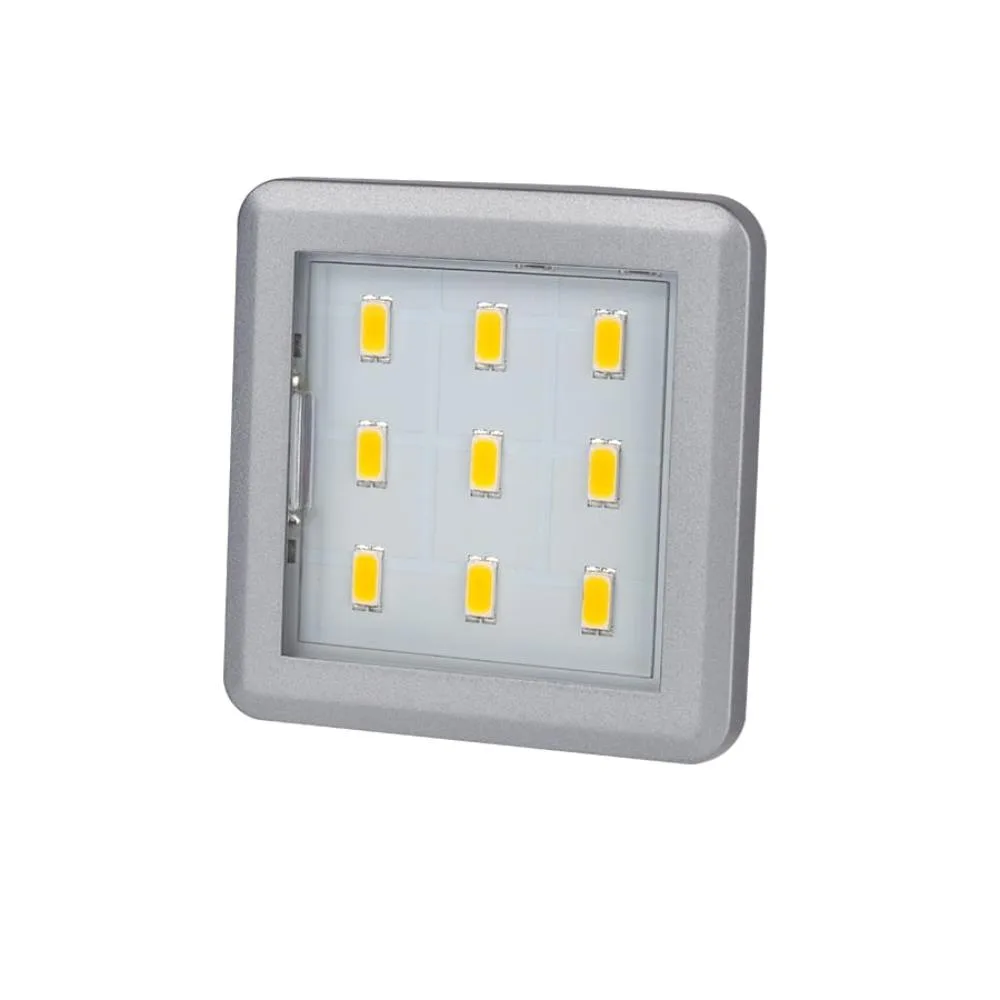 SQUARE 3 oprawa LED, 2,5W 12VDC 9pkt, NEUTRALNA kw