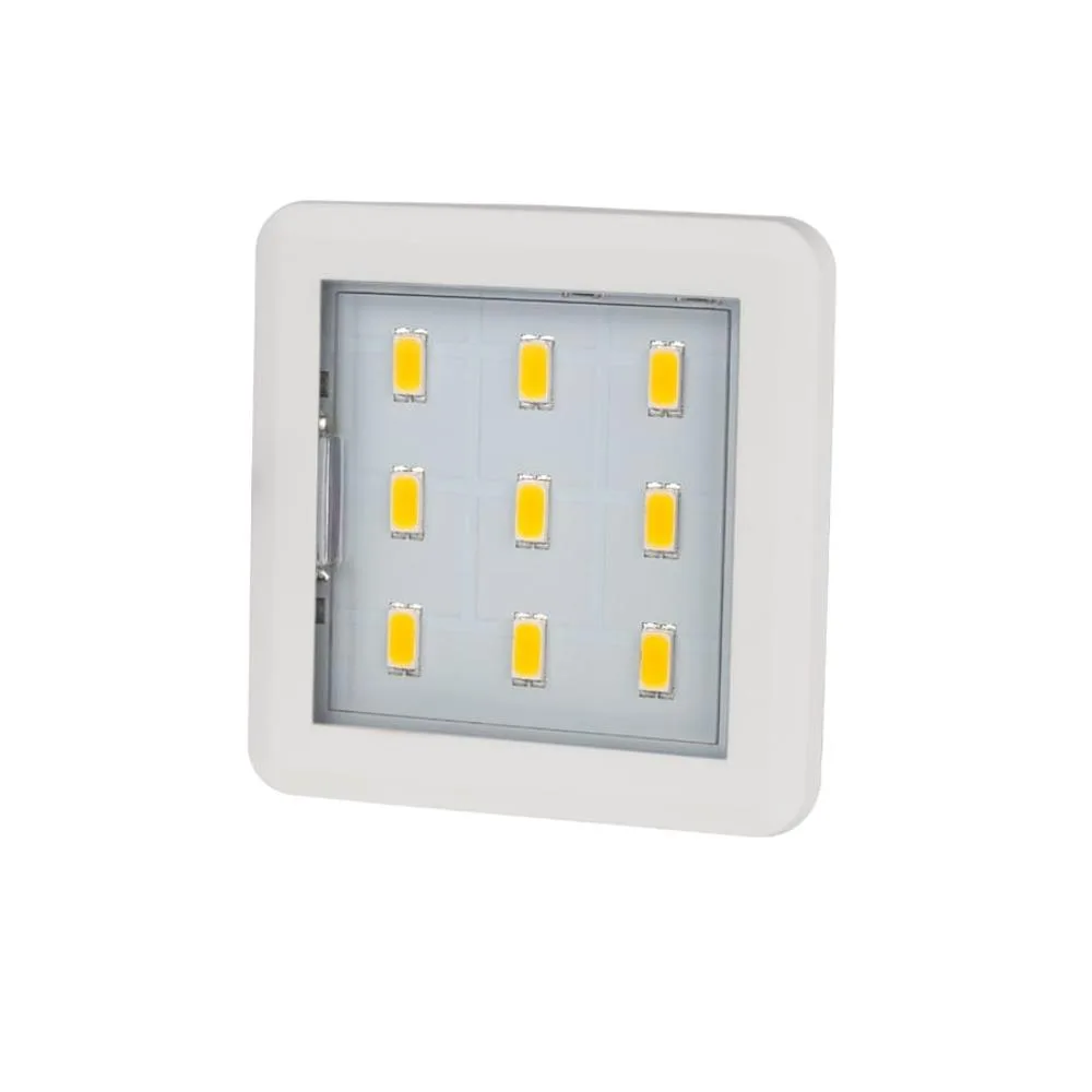 SQUARE 3 oprawa LED, 2,5W 12VDC 9pkt, NEUTRALNA kw
