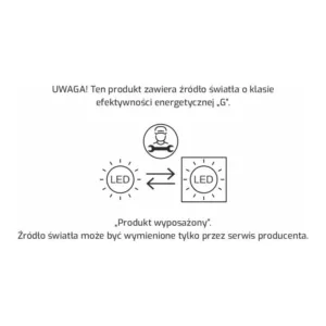 SQUARE XL oprawa LED, 2,0W 12VDC 25pkt, CIEPŁA kwa - obrazek 4