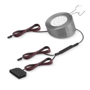 OVAL LED z dystansem MASTER SKOS 12VDC, 2,0W stal - obrazek 2