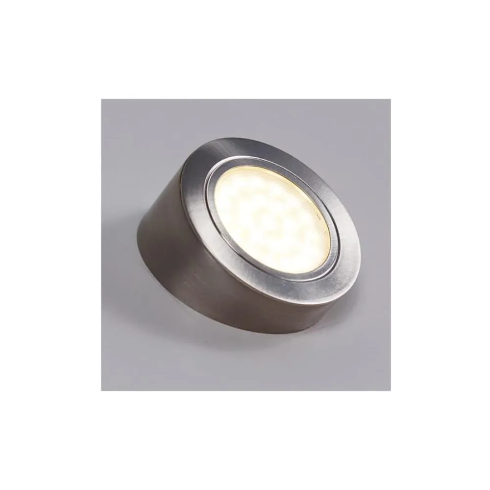 OVAL LED z dystansem SKOS 12VDC, 2,0W stal drapana