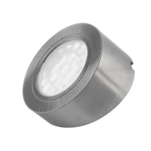 OVAL LED z dystansem SKOS 12VDC, 2,0W stal drapana - obrazek 1