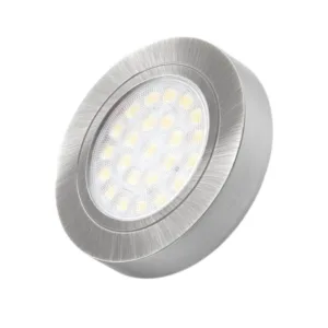 OVAL LED z dystansem 12VDC, 2,0W aluminium, 3000K, - obrazek 1