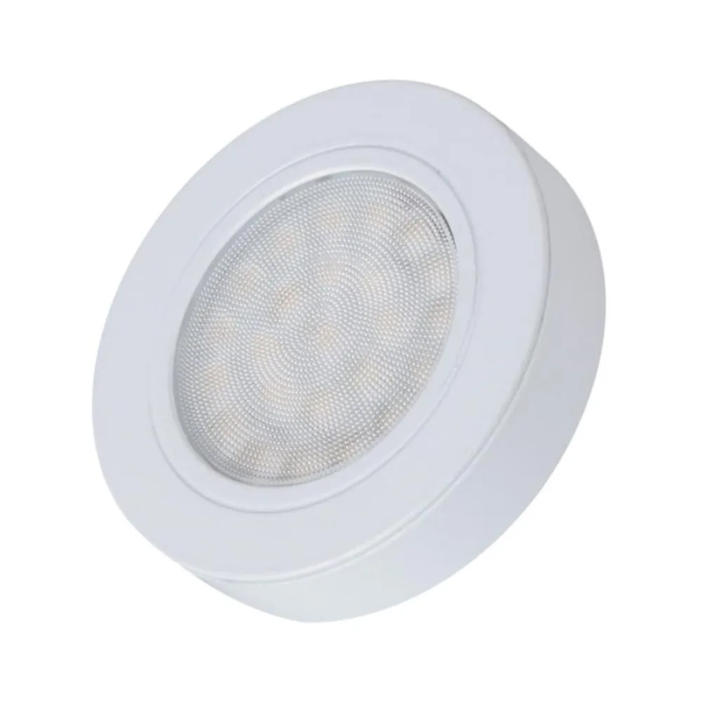 OVAL LED z dystansem 12VDC, 2,0W BIAŁY, 4000K, 2m
