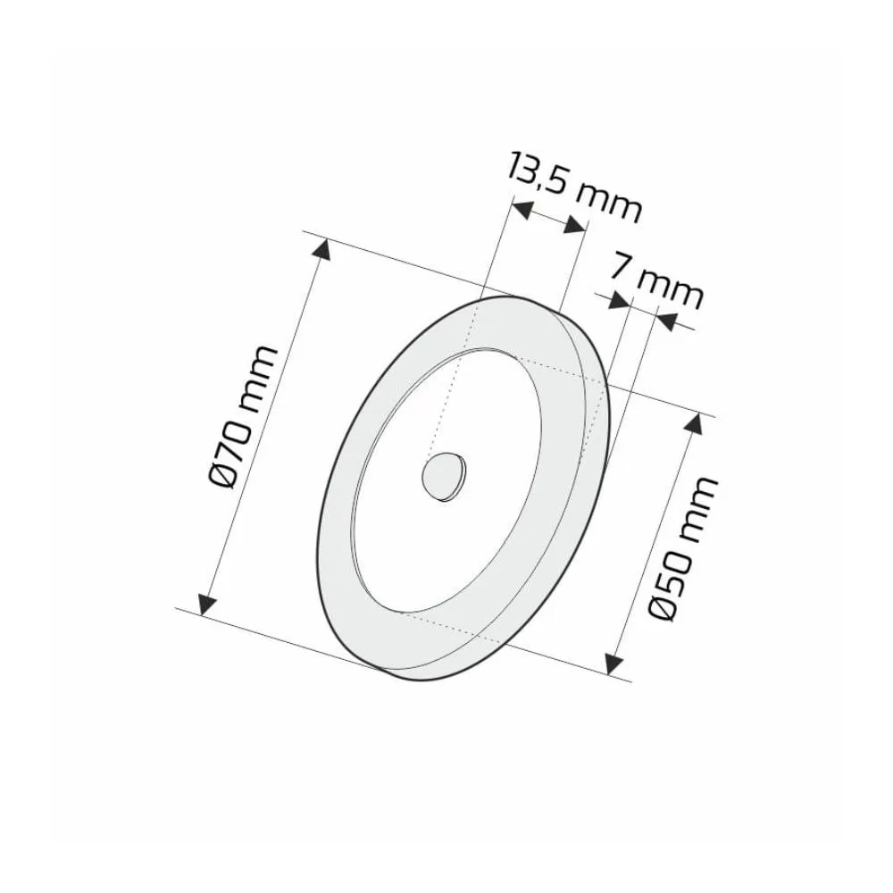 ORBIT PIR oprawa LED, max 3,0W 12VDC, NEUTRALNA ok