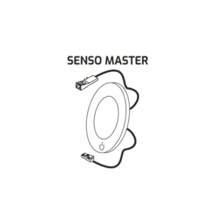 SENSO MASTER 12VDC, 2,5W aluminium, 6000K, 2m prze - obrazek 4