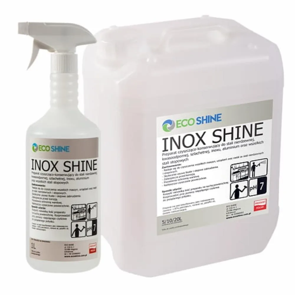 INOX SHINE - czyszczenie stali nierdzewnej 5L