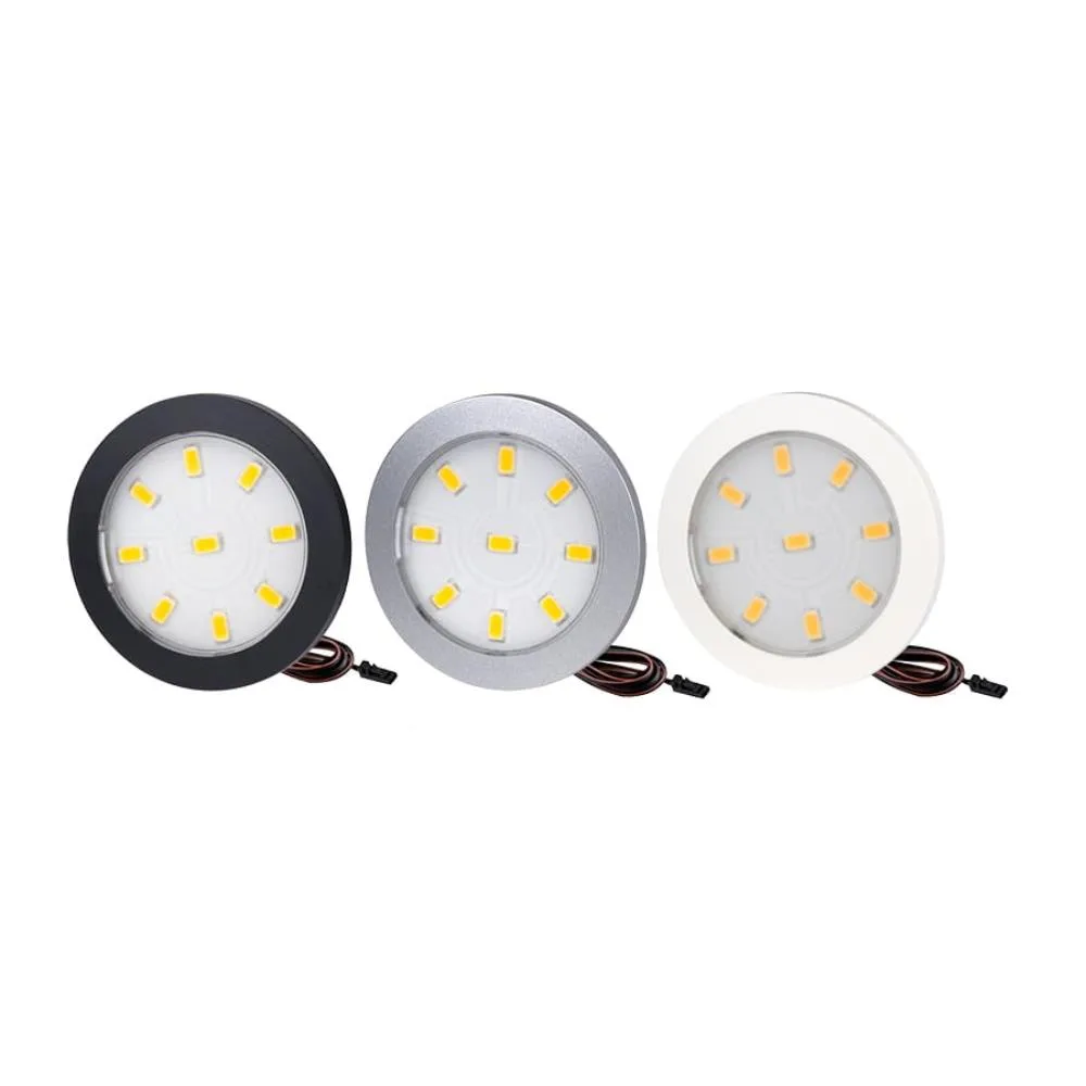 ORBIT XL CZARNY oprawa LED, max 3,0W 12VDC 9pkt, C