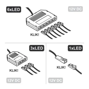 Pupil listwa 12VDC 4,0W, 6000K, długość 270mm, klo - obrazek 5