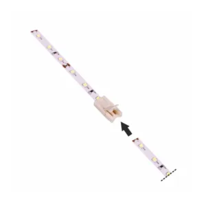 Mikrokonektor MINI do tasmy led 8mm, 3A, 2m przewó - obrazek 1