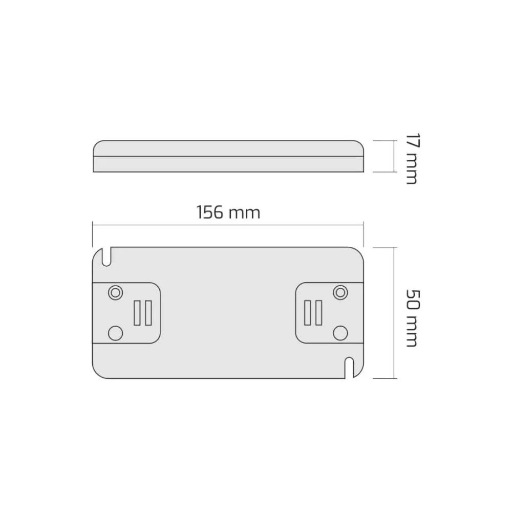 Zasilacz IP44 SLIM do LED 30W, 12VDC, TUV