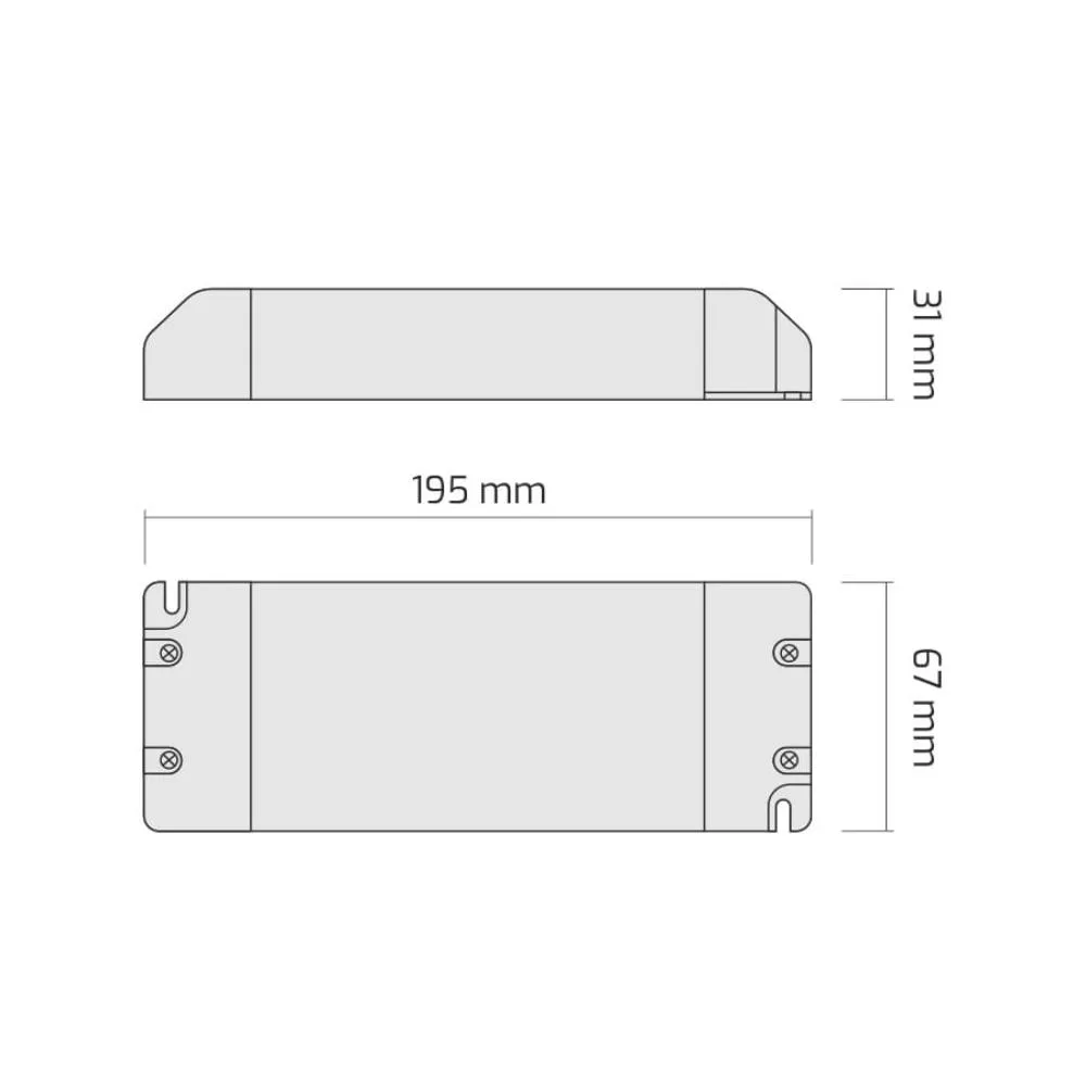 Zasilacz SLIM do LED 216W, 12VDC, BEZ PRZEWODÓW, T