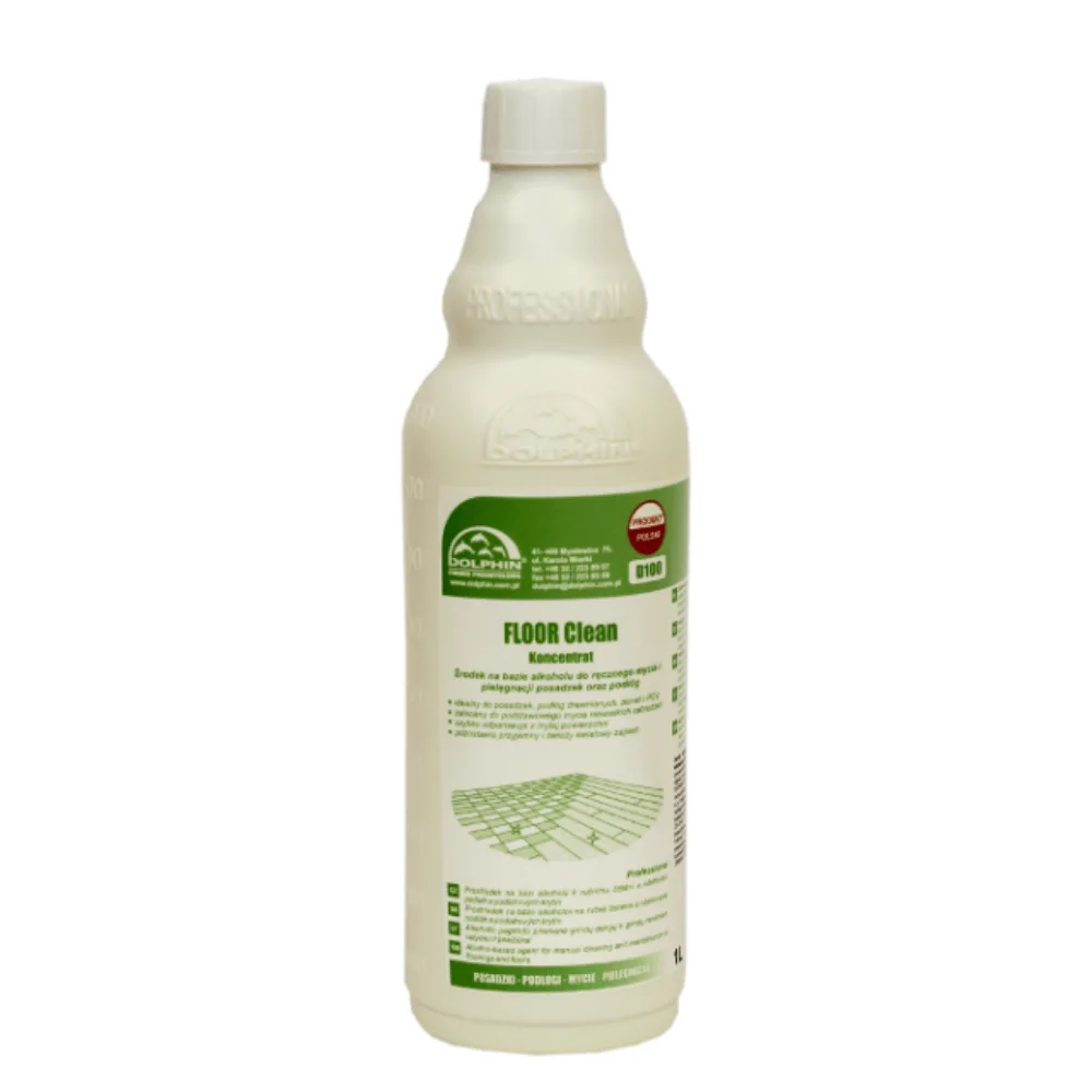 FLOOR Clean koncentrat DOLPHIN mycie podłóg 1L zapach kwiatowy