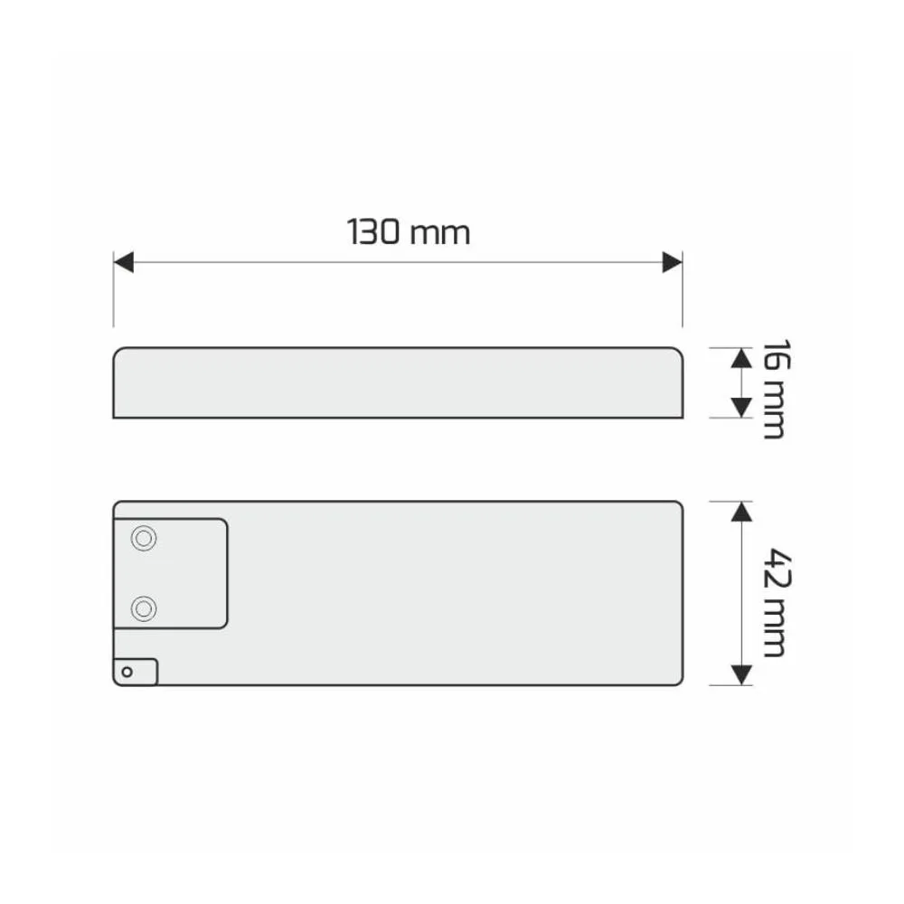 Zasilacz do LED model LD, 15W, 12VDC z 4 gniazdami