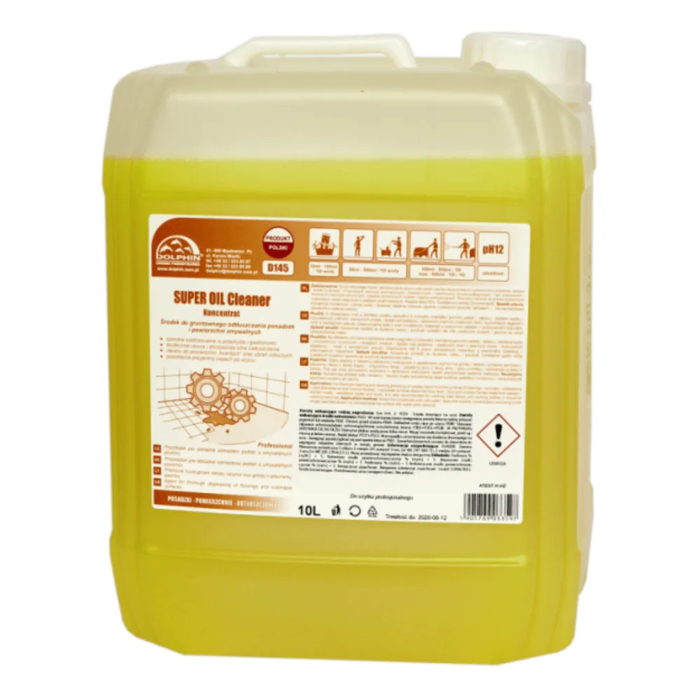 SUPER OIL Cleaner odtłuszczacz do powierzchni i urządzeń 10L