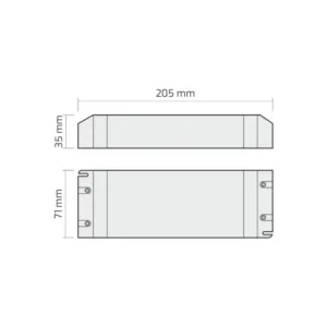 Zasilacz do LED 150W, 12VDC, BEZ PRZEWODÓW, STANDA - obrazek 2