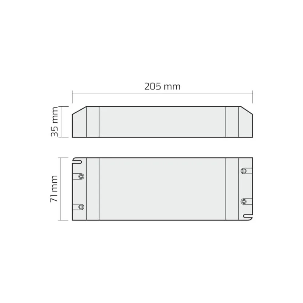 Zasilacz do LED 200W, 12VDC, BEZ PRZEWODÓW, STANDA