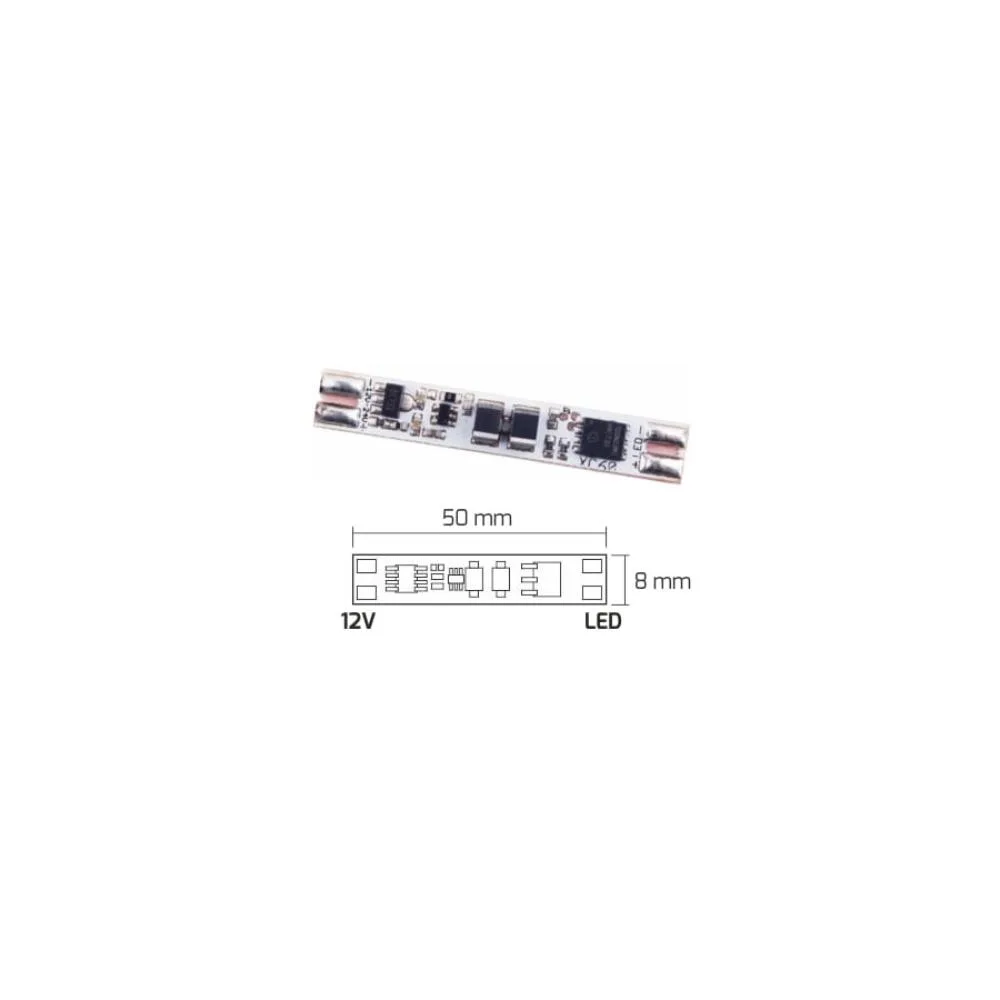 Wyłącznik PŁTYKA PCB 12VDC/5A do profilu LINE MINI