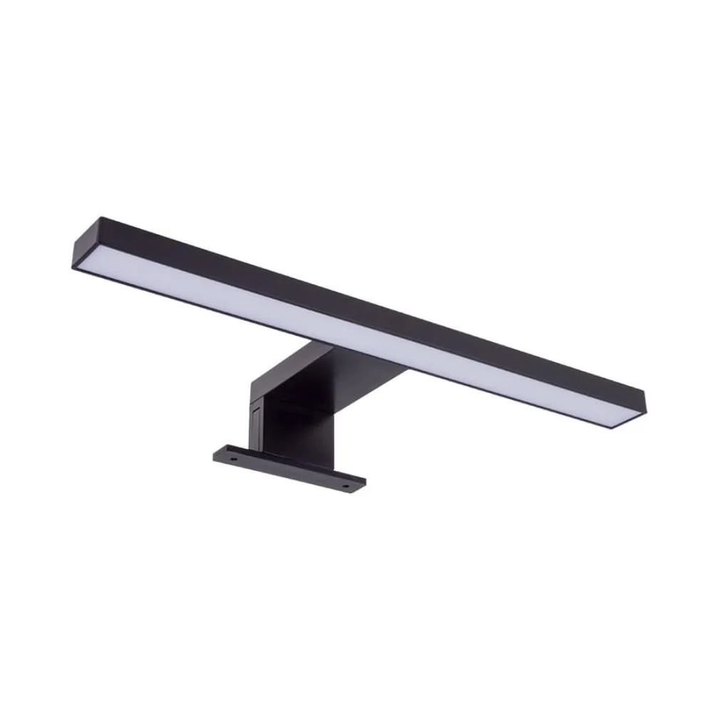AMBER Uniwersalny CZARNY lampa łazienkowa IP44 LED