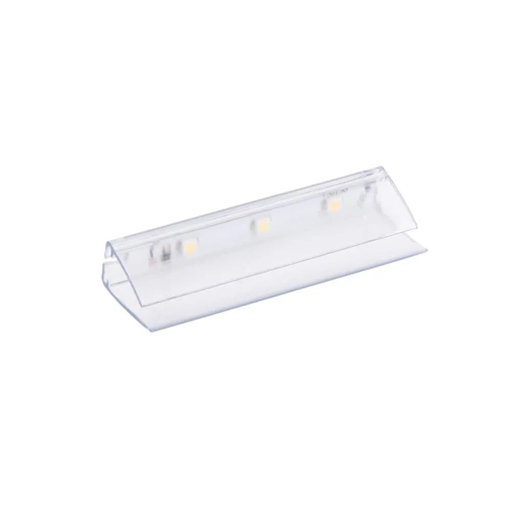 Klips LED plastikowy, 2m mini konek. biały neutral