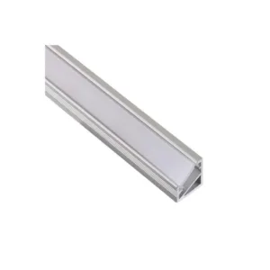 PROFIL TRILINE MINI 2M, KĄTOWY BIAŁY TRANSPARENT, - obrazek 1